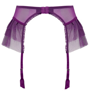 Kitty Suspender Purple